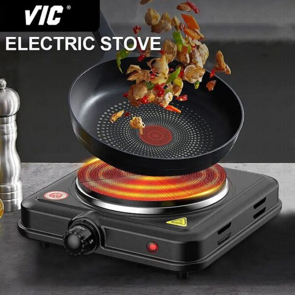 1 (6) VIC 2000W Single Burner Cooktop,Electric Stove, Compact And Portable